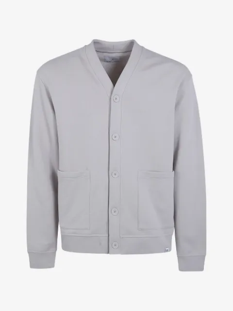 WOC patch-pocket cardigan