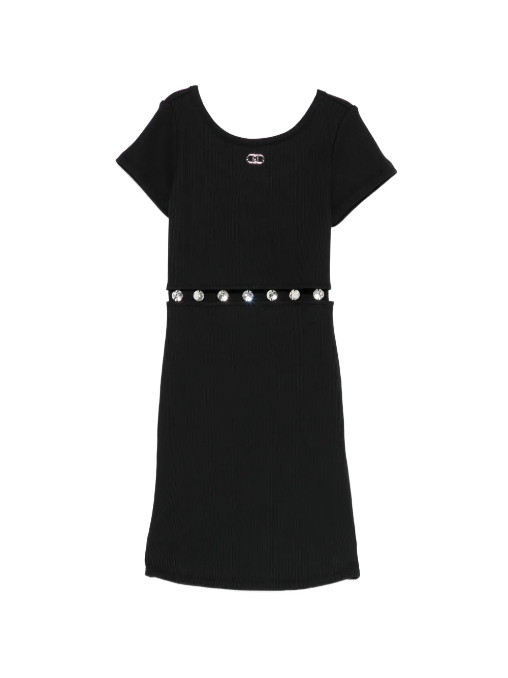 Liu Jo Kids embellished dress - Schwarz