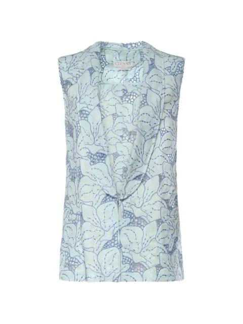 Genny linen gilet