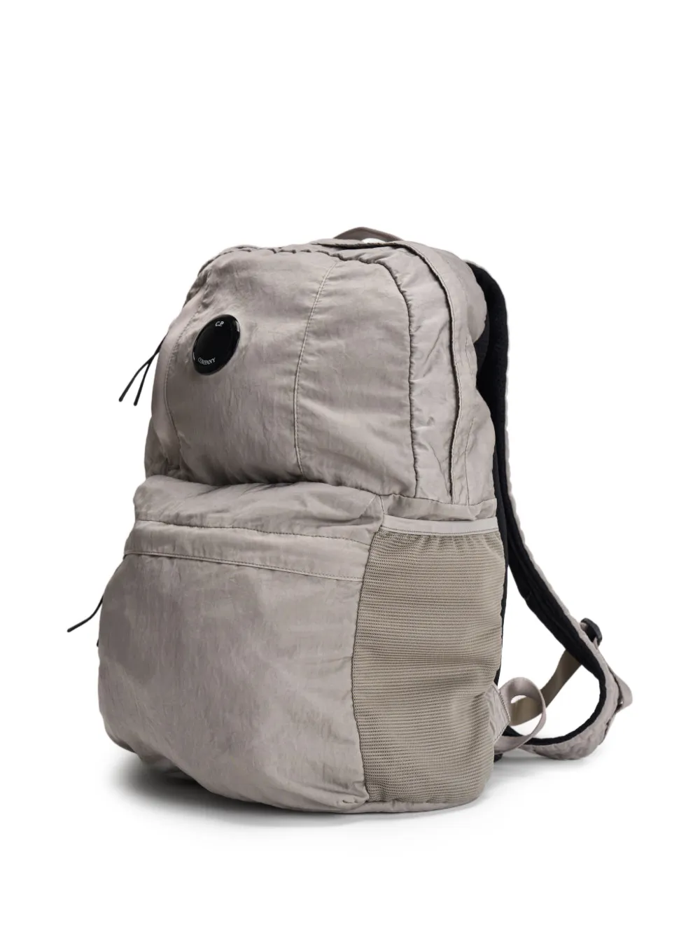  C.p. Company Logo-detail Backpack - Grey 