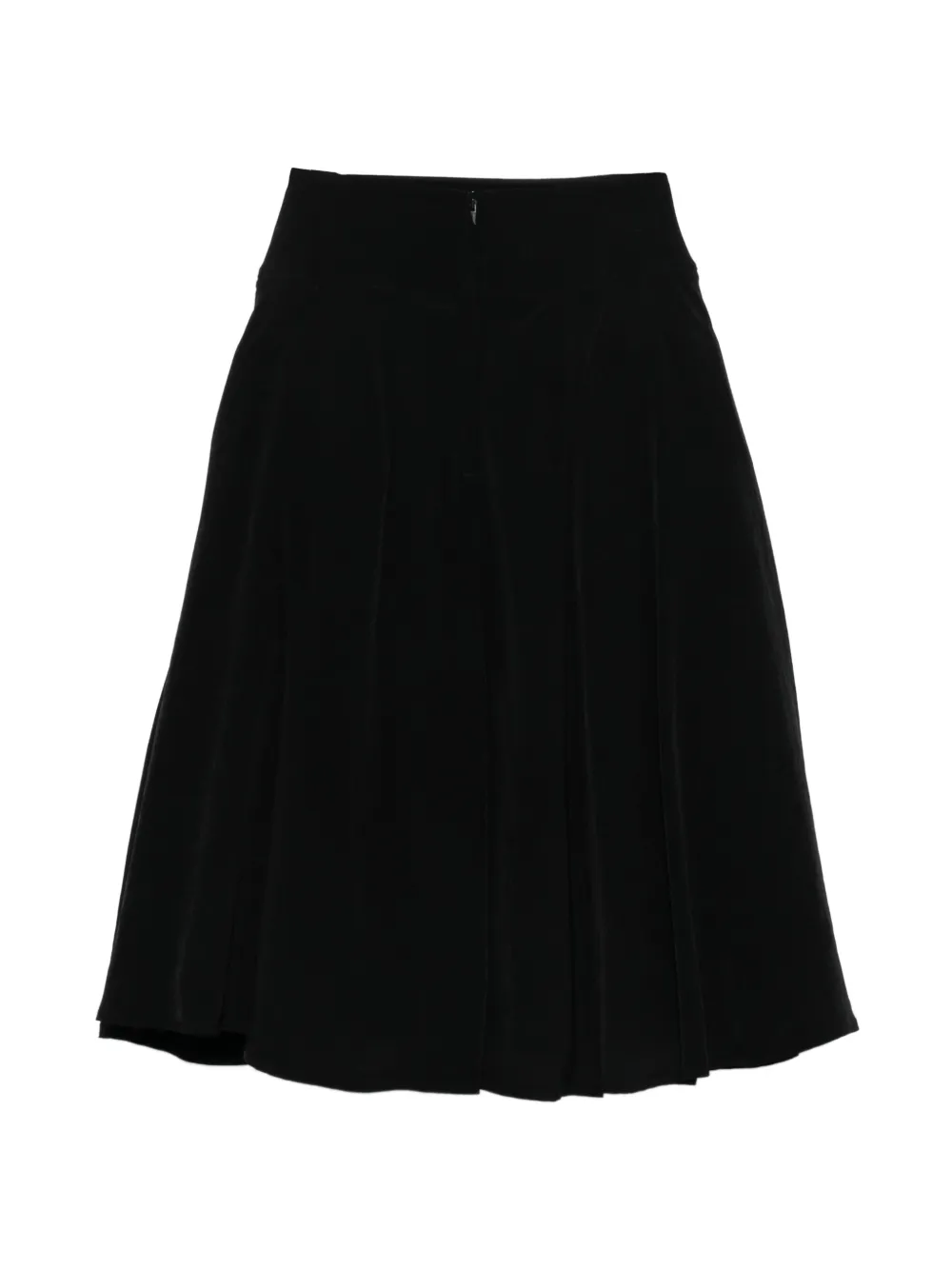 Yohji Yamamoto High waist rok Zwart