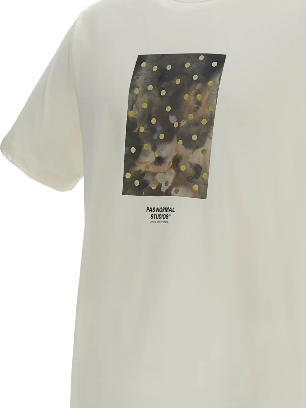  Pas Normal Studios Crew-neck Print T-shirt - Neutrals 