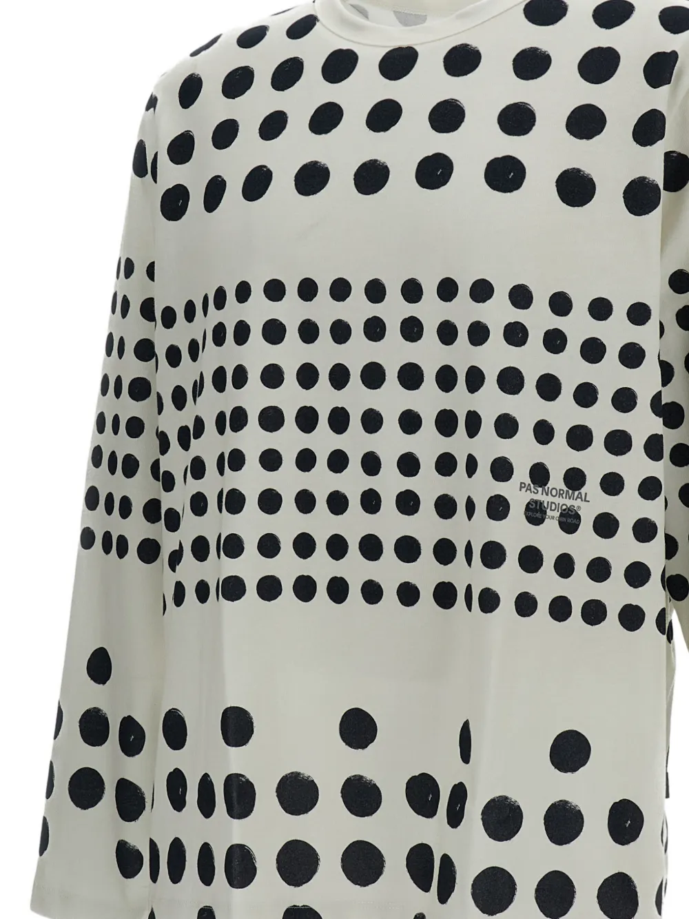  Pas Normal Studios Polka-dot T-shirt - White 