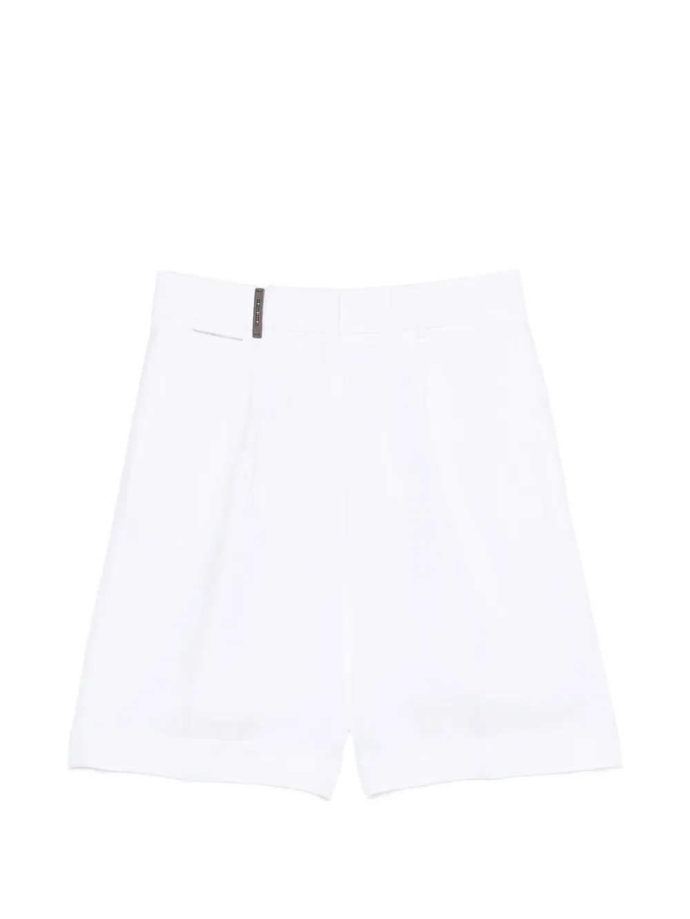 Peserico pleated shorts - Bianco