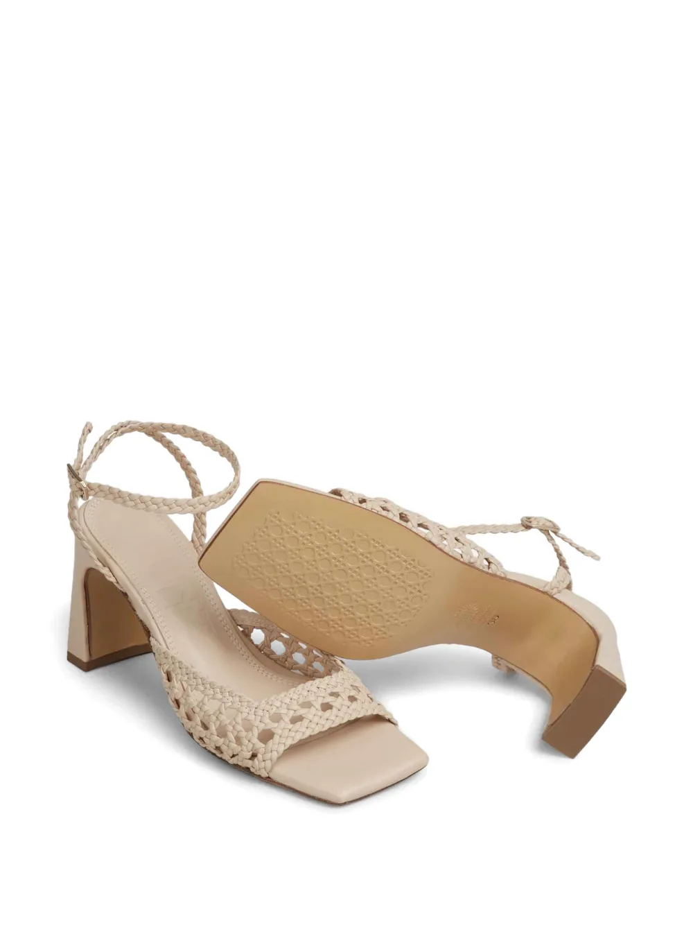 Souliers Martinez woven sandals Beige