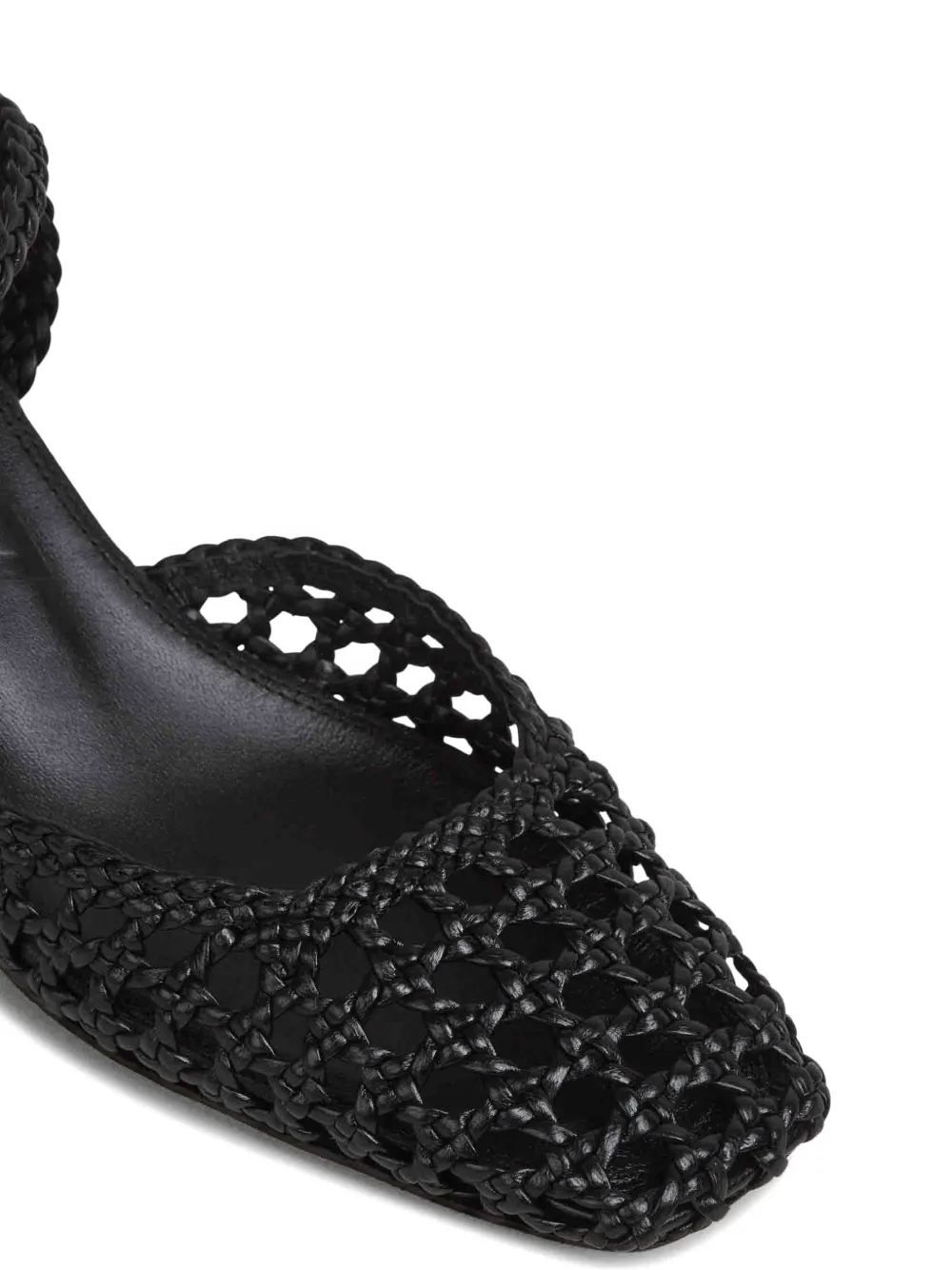 Souliers Martinez Leren pumps Zwart