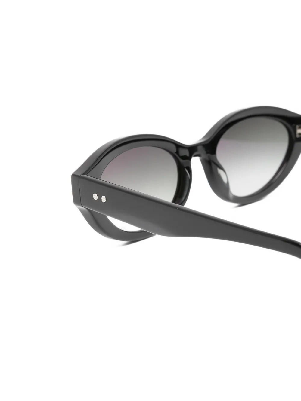 Gigi Studios Mila Oval-frame Sunglasses - Black 