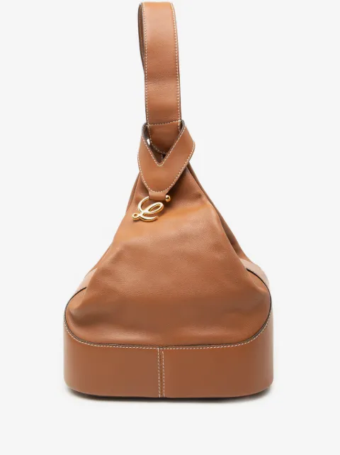 Loewe Pre-Owned 1980-2020 Leather Anton Triangle backpack