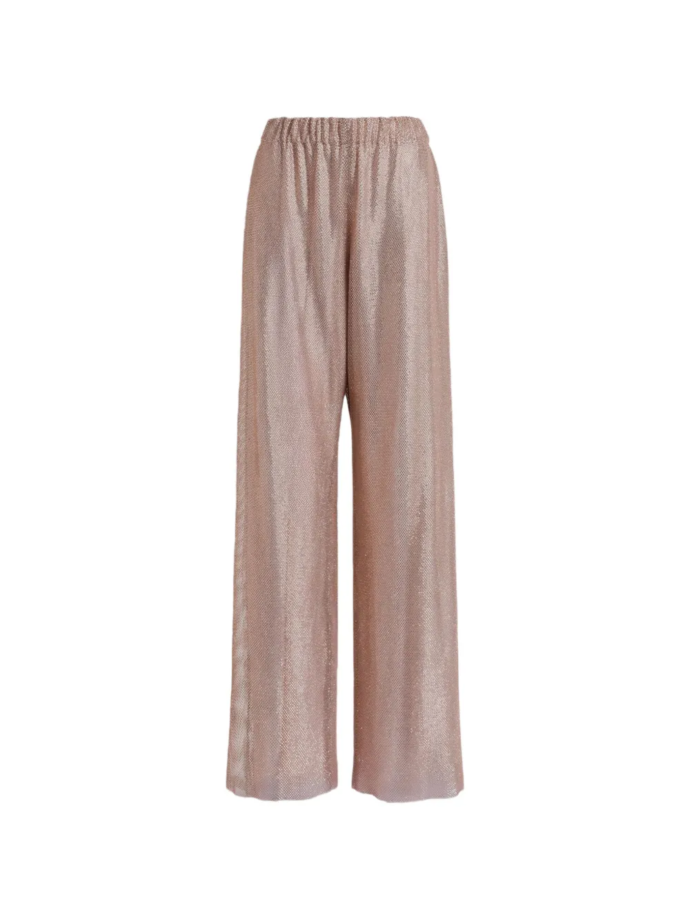 Alberta Ferretti high-waist wide-leg trousers - Rosa