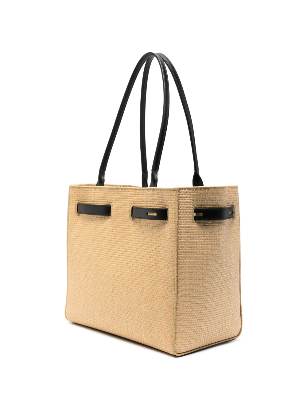 TOM FORD Geweven shopper Beige