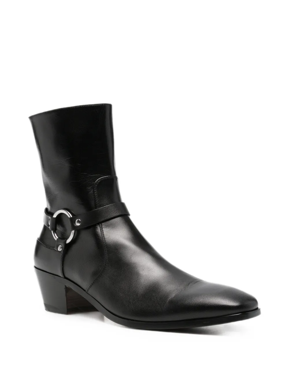 TOM FORD harness-detail ankle boots Zwart