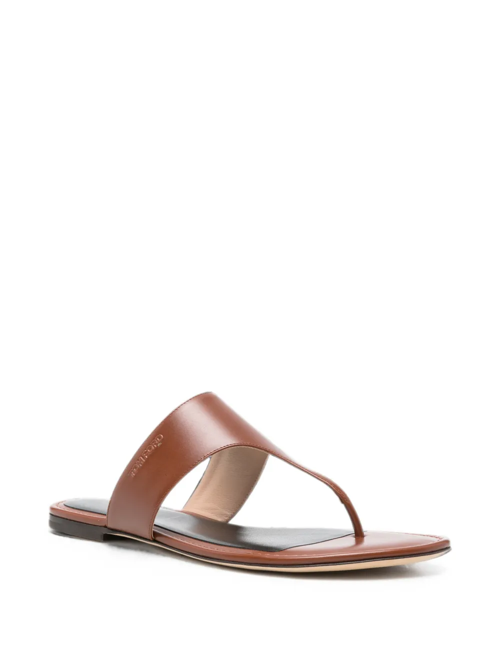 TOM FORD open-toe leather sandals Bruin