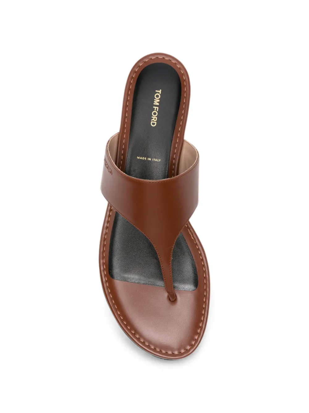 TOM FORD open-toe leather sandals Bruin