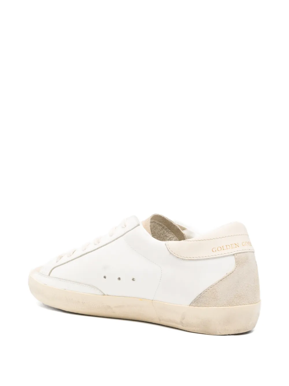 Golden Goose x Browns Superstar sneakers met glitters-patch Wit
