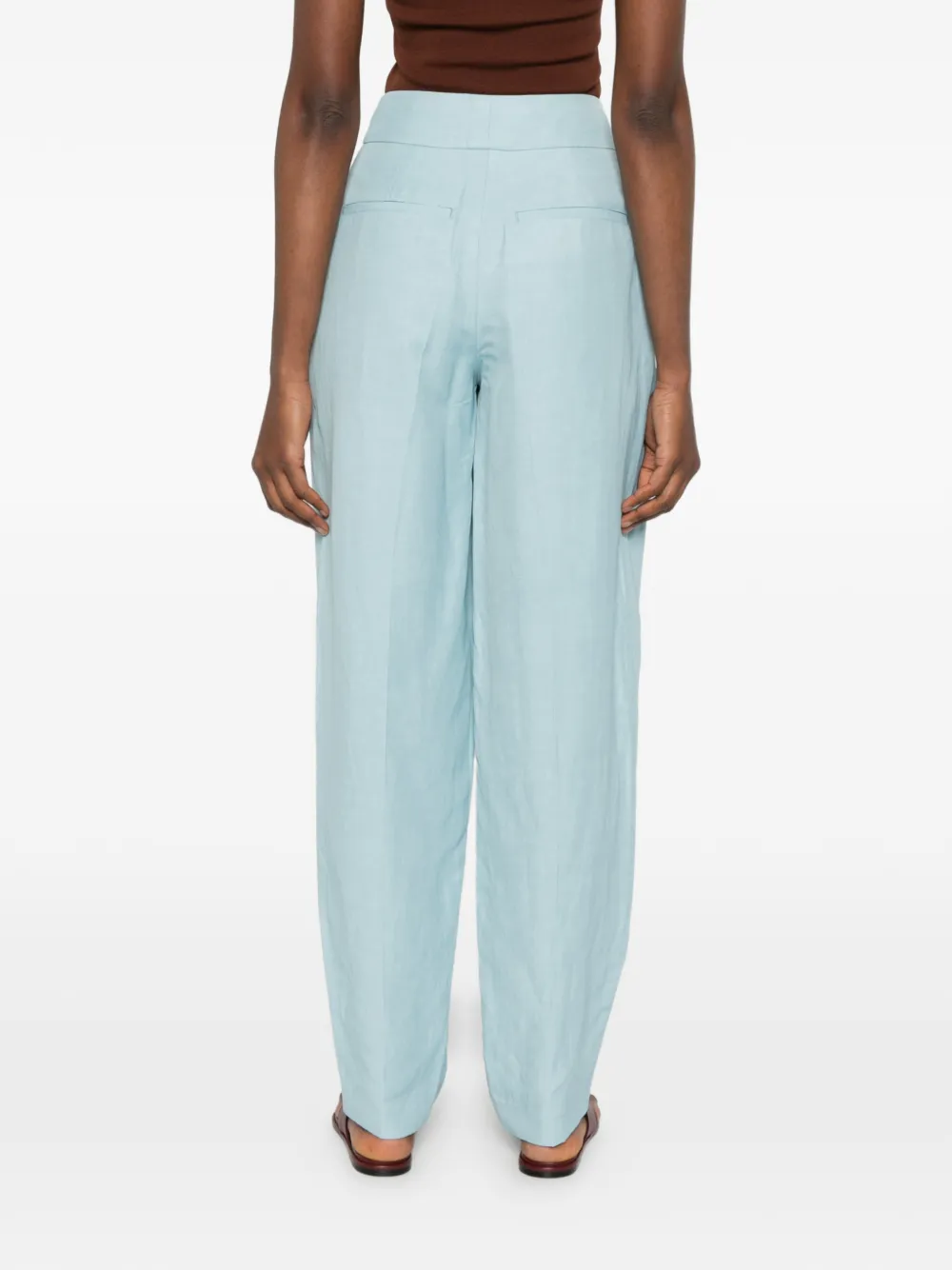 JOSEPH Broek met paspelzak Blauw