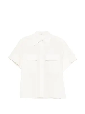 AMI Paris Camisa De Algodão Mangas Curtas | Neutro | FARFETCH BR