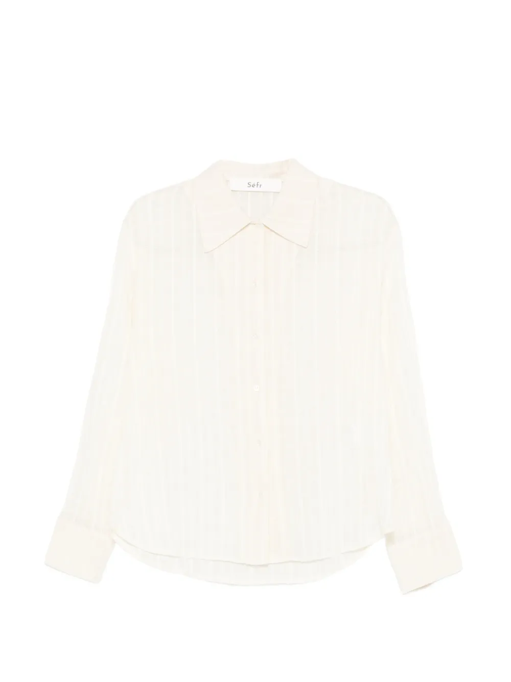 Séfr Imogen cotton shirt - Nude