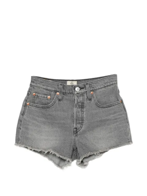 Levi's frayed shorts