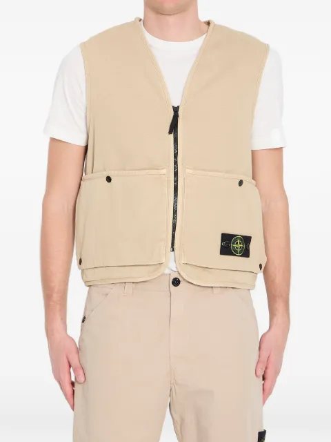 Stone Island buttoned oversized vest