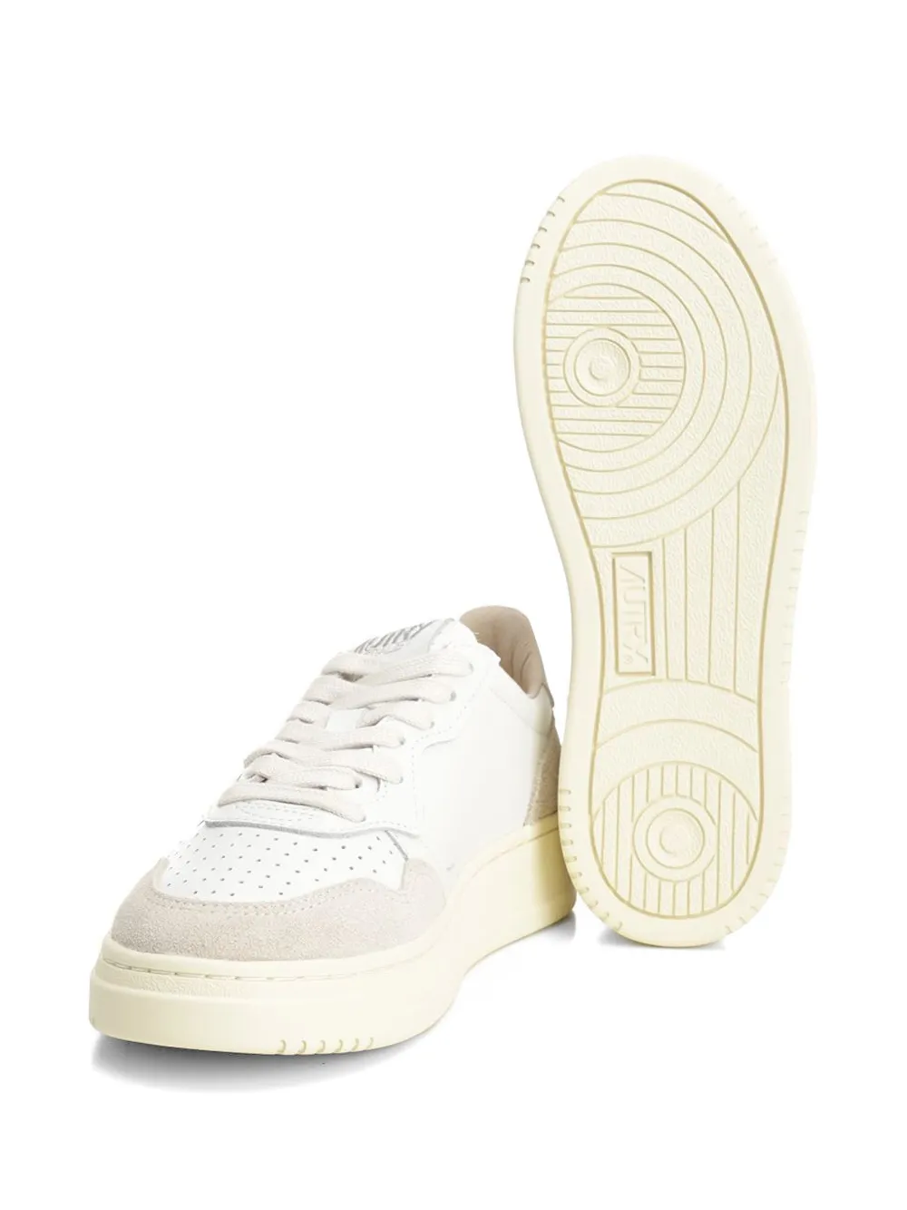 Autry Medalist suède leren sneakers Wit