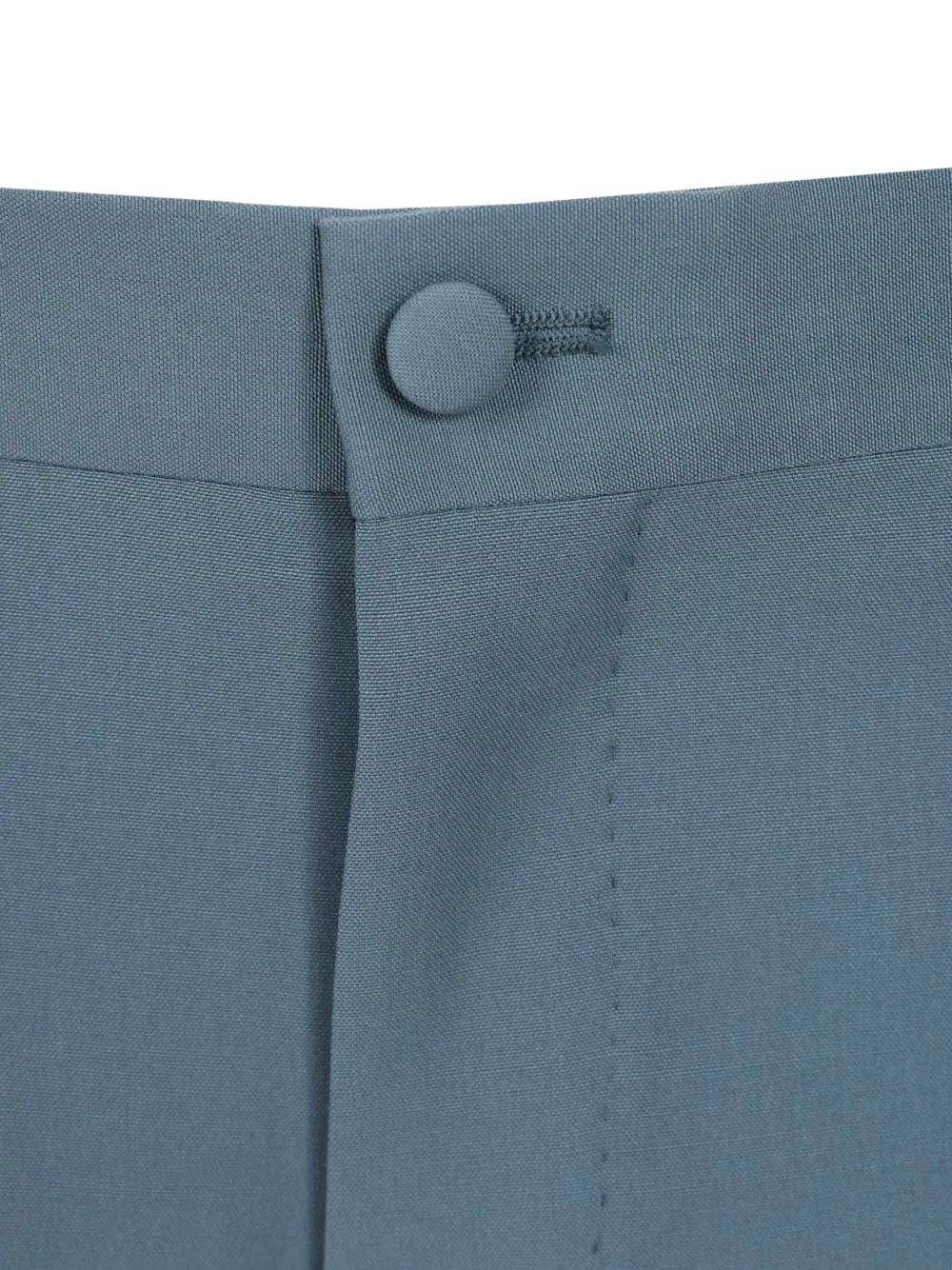 Dolce & Gabbana Broek met knoopflap Blauw