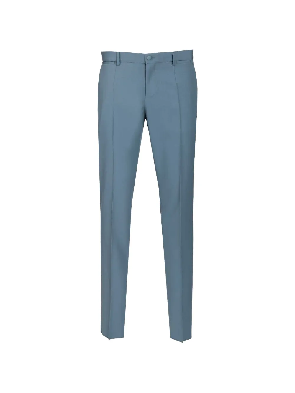 Dolce & Gabbana button flap trousers - Blu