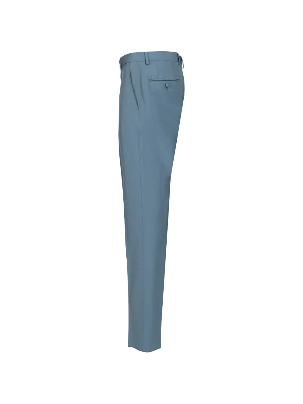 Dolce & Gabbana Broek met knoopflap Blauw