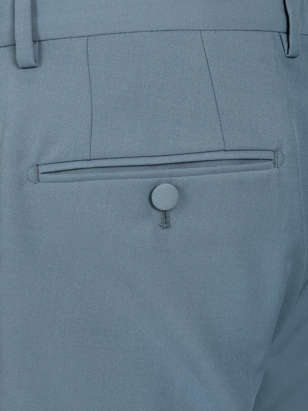 Dolce & Gabbana Broek met knoopflap Blauw