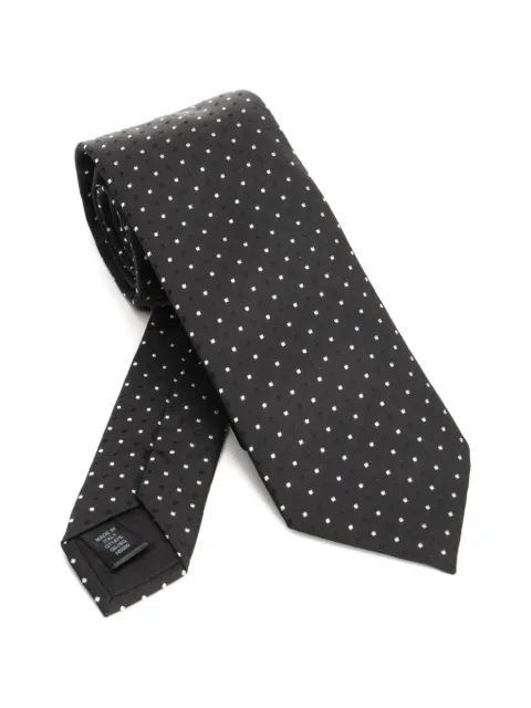 Dolce & Gabbana jacquard polka-dot tie