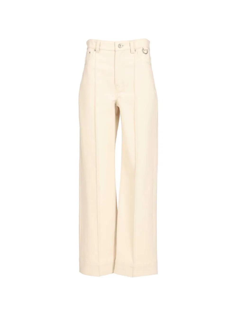 Durazzi Milano panelled wide-leg jeans - Toni neutri
