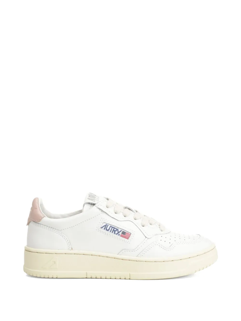 Autry padded collar medalist sneakers - Bianco
