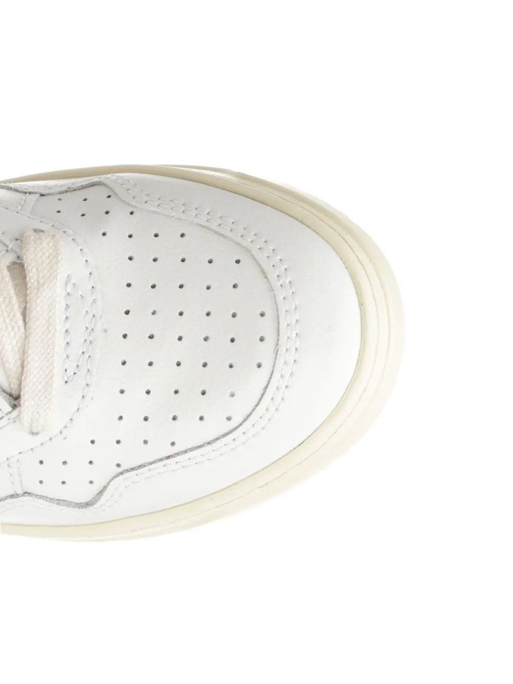 Autry padded collar medalist sneakers Wit