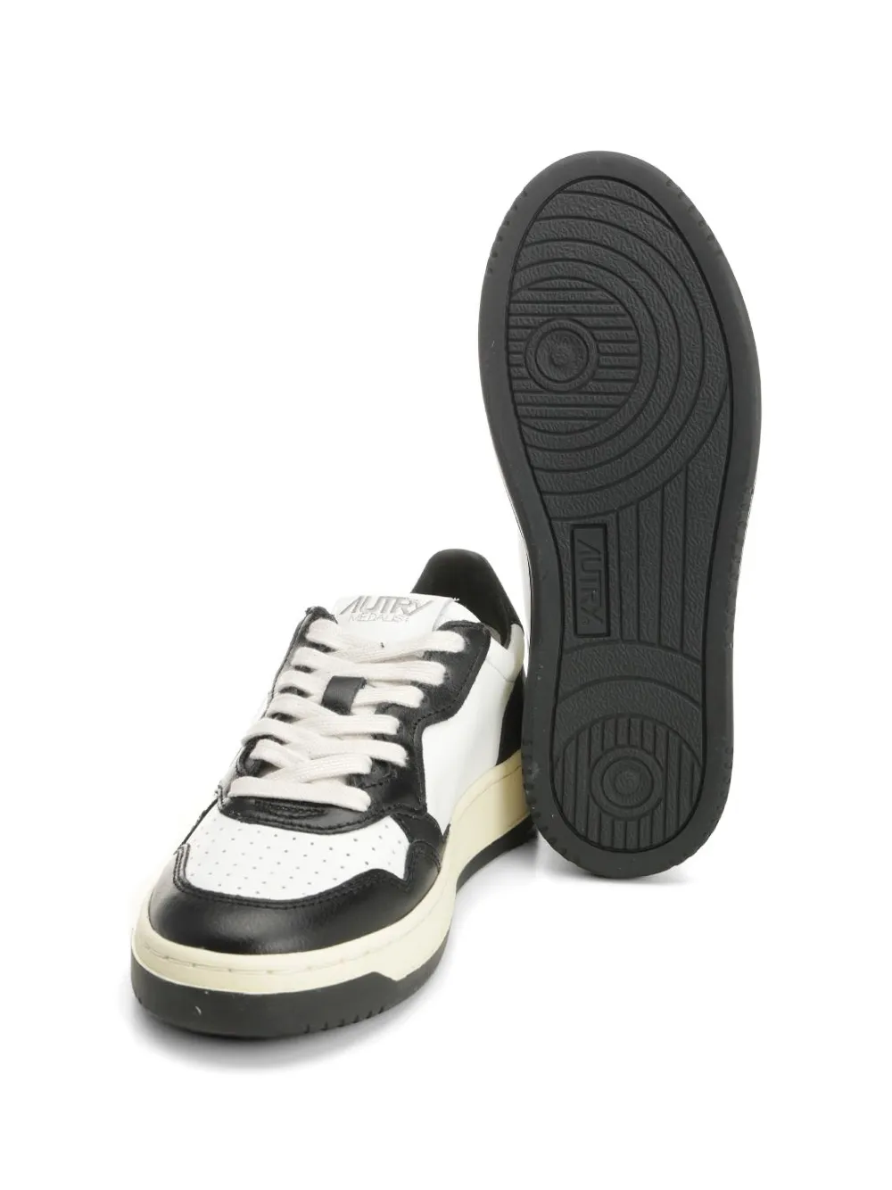 Autry Medalist leren low-top sneakers Wit