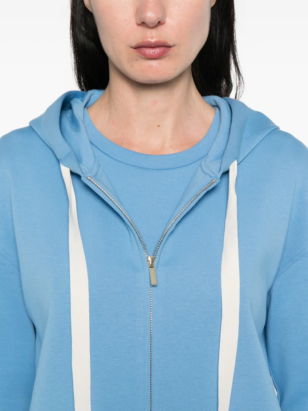 'S Max Mara Sweater met logoprint en rits Blauw