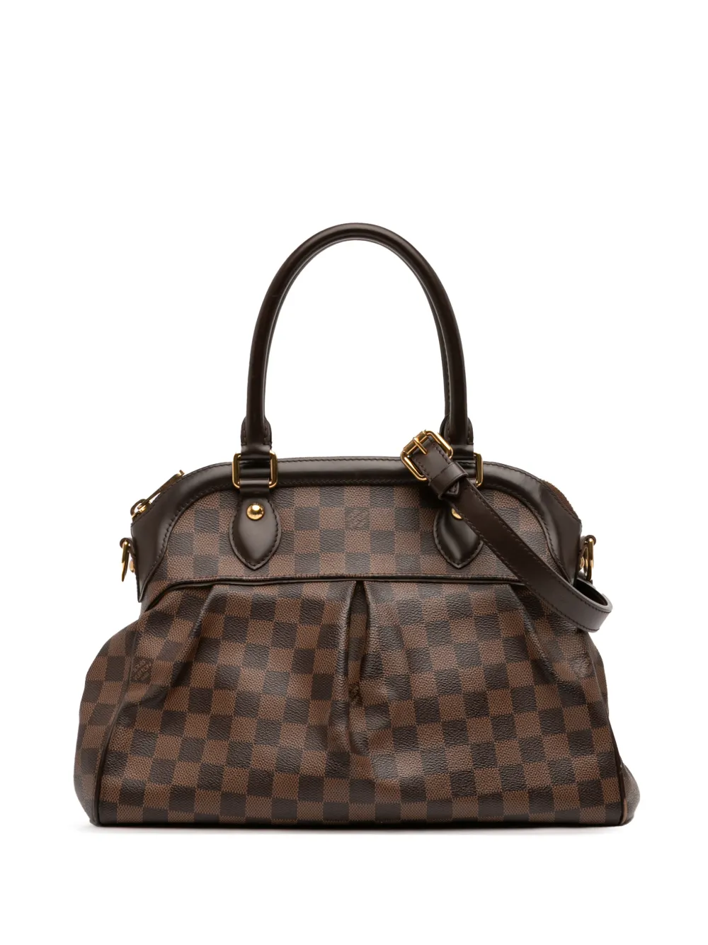 Louis Vuitton Pre-Owned 2009 Damier Ebene Trevi PM satchel - Marrone