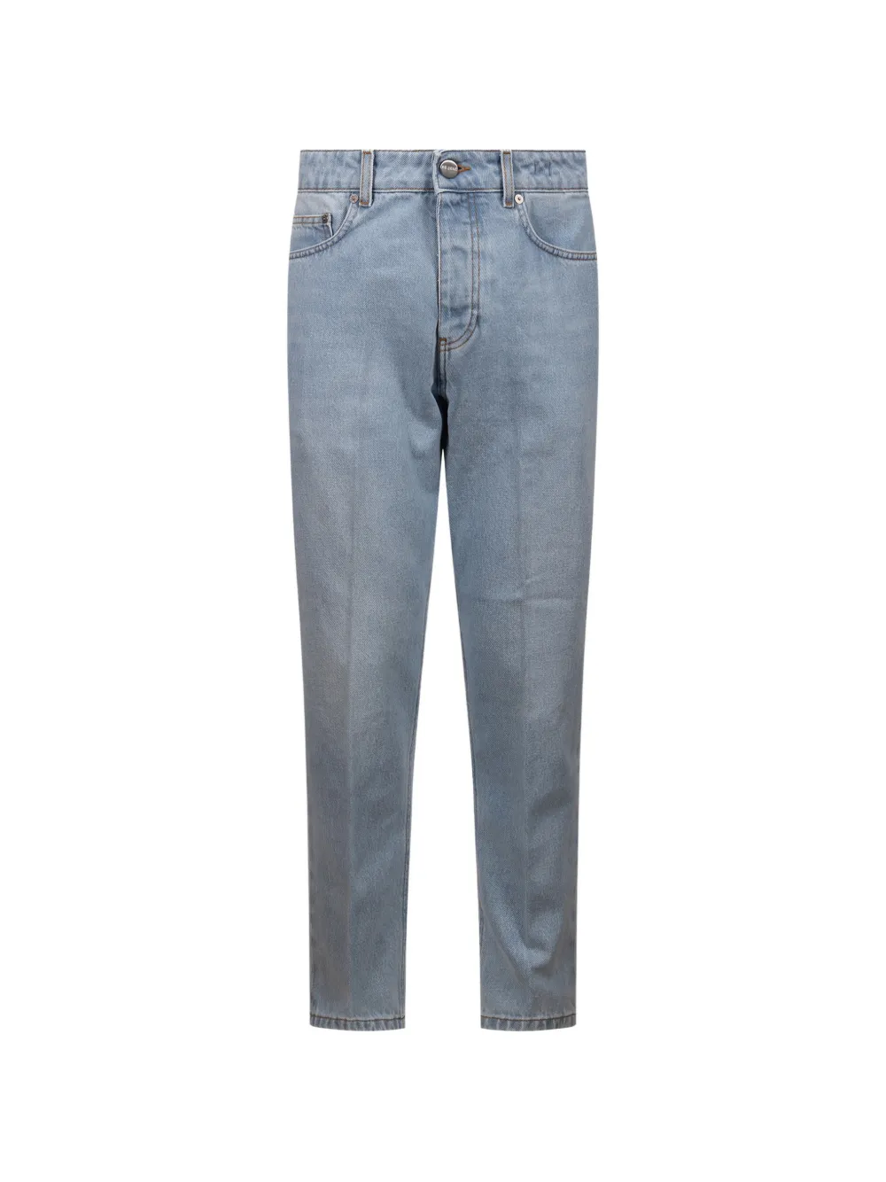 BE ABLE 페이디드 워싱 스트레이트 진 | 블루 | Image 1