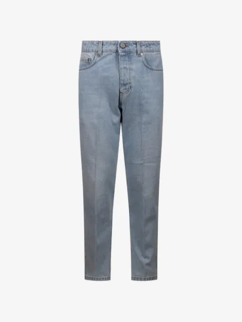 BE ABLE faded-wash straight-leg jeans