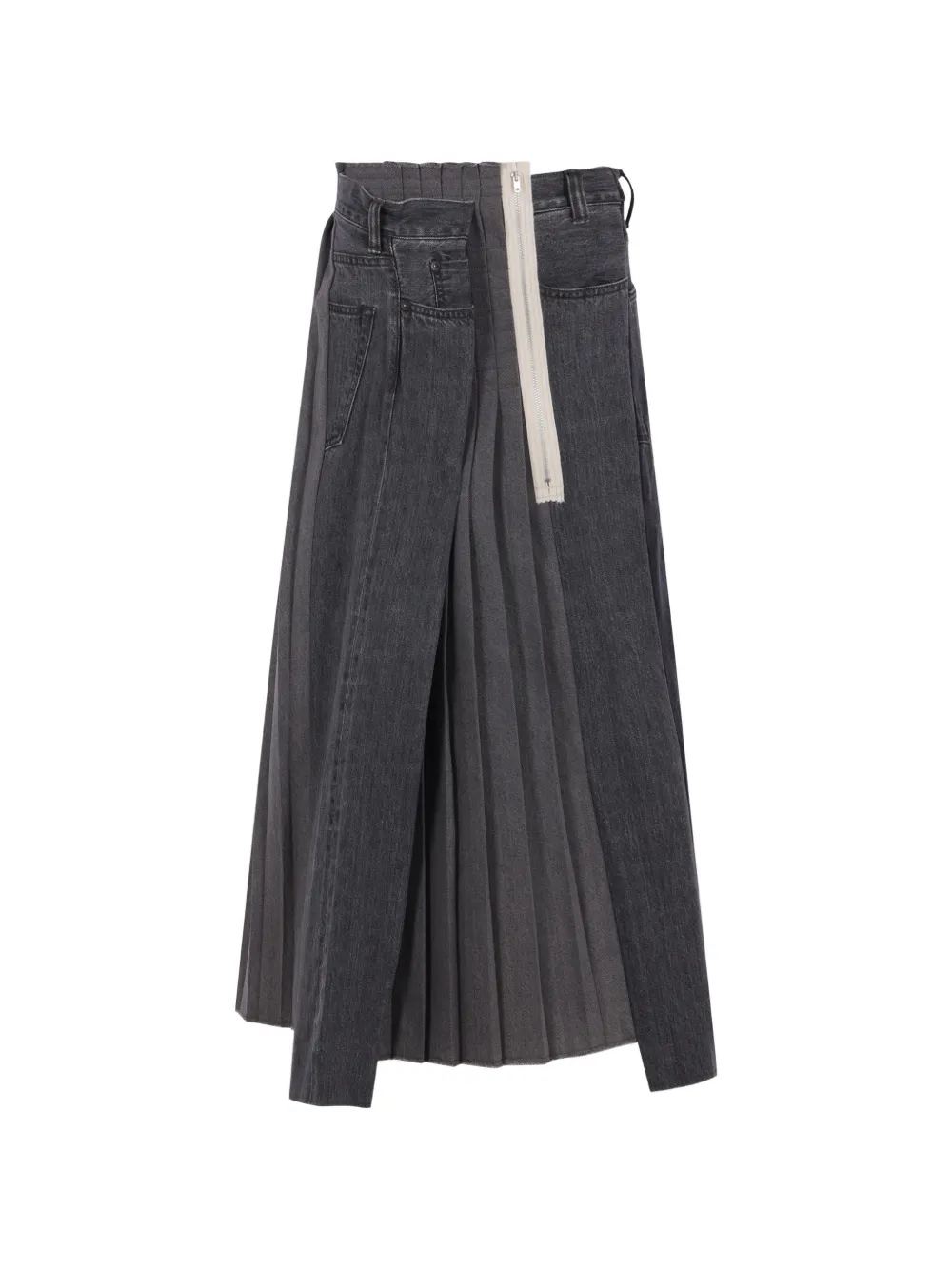 Kuro Remake Mark VI denim skirt - Nero