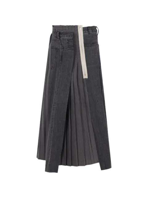 Kuro Remake Mark VI denim skirt