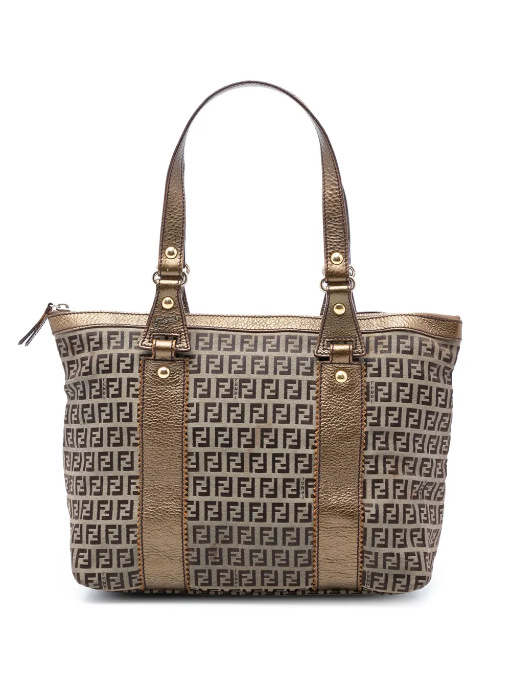 Fendi Pre-Owned 2000-2010 Zucchino Canvas tote bag - Marrone