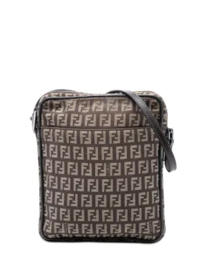 Fendi Pre-Owned 2000-2010 ズッキーノ キャンバス ショルダーバッグ