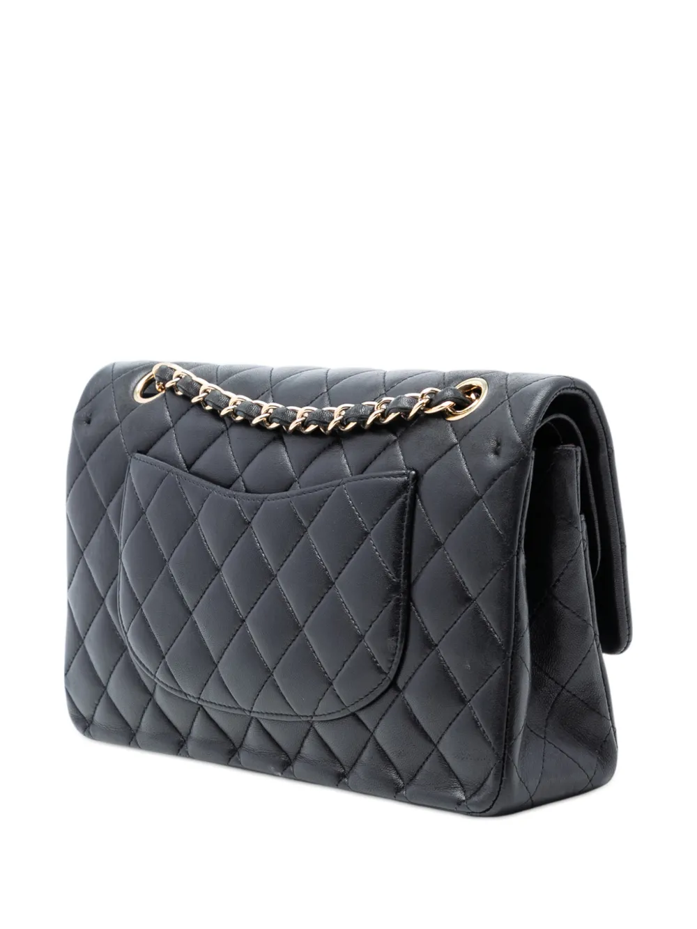 2010-2011 Medium Classic Lambskin Double Flap Shoulder Bag