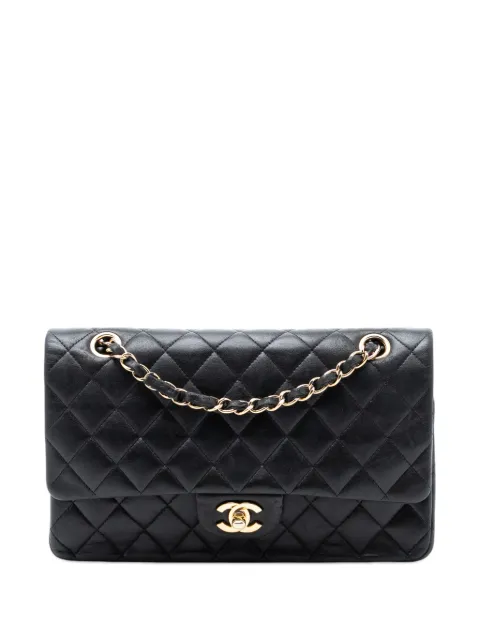 CHANEL Pre-Owned 2010-2011 Medium Classic Lambskin Double Flap shoulder bag