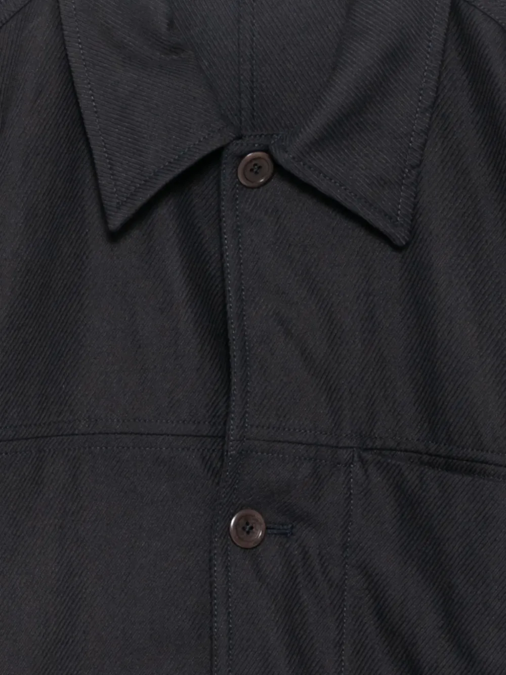  Norse Projects Arresskov Twill Overshirt Jacket - Black 