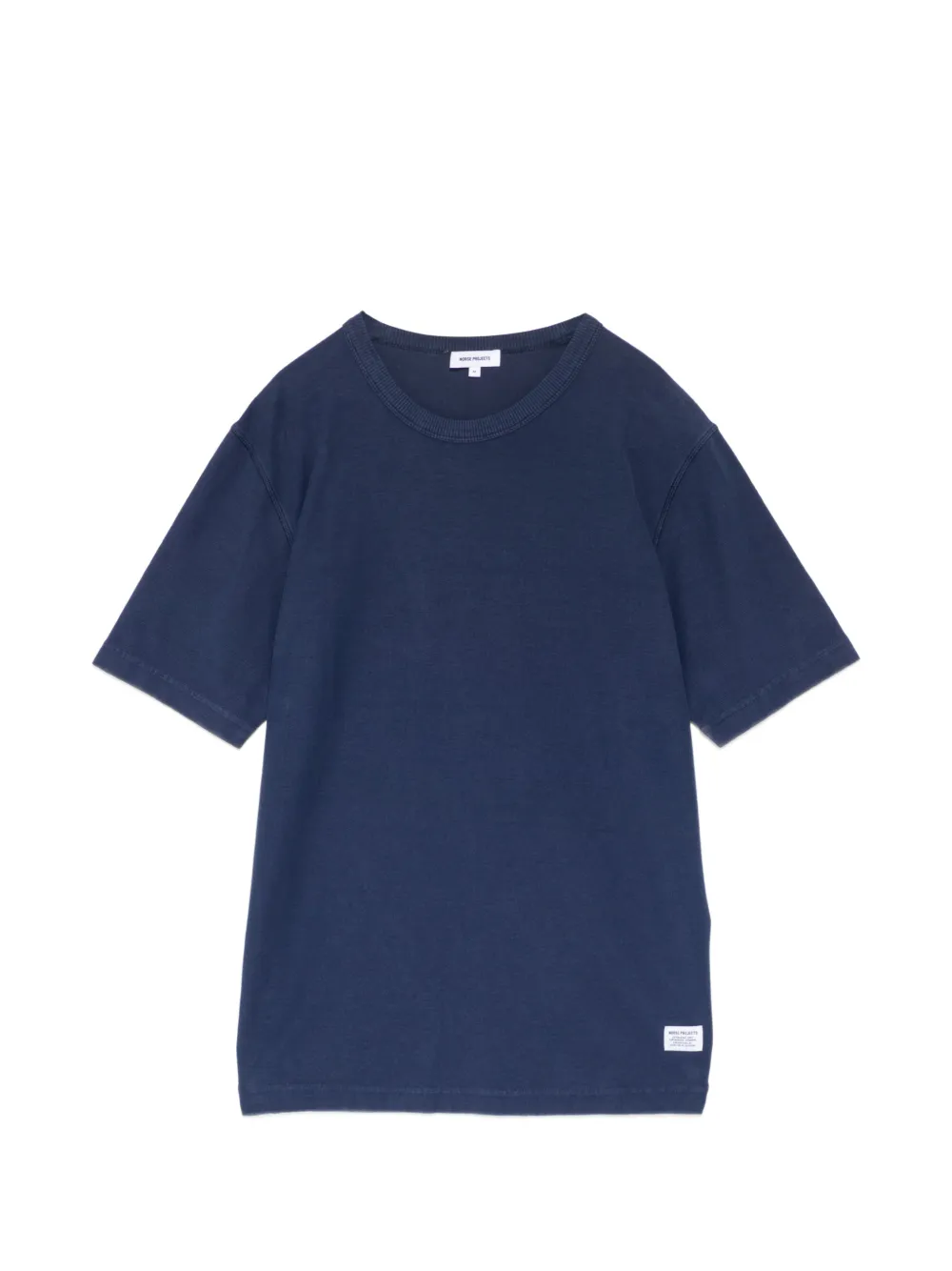 Norse Projects ribbed trim T-shirt - Blu