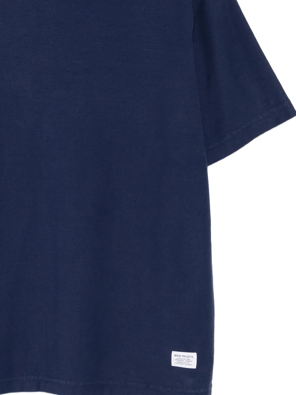  Norse Projects Ribbed Trim T-shirt - Blue 