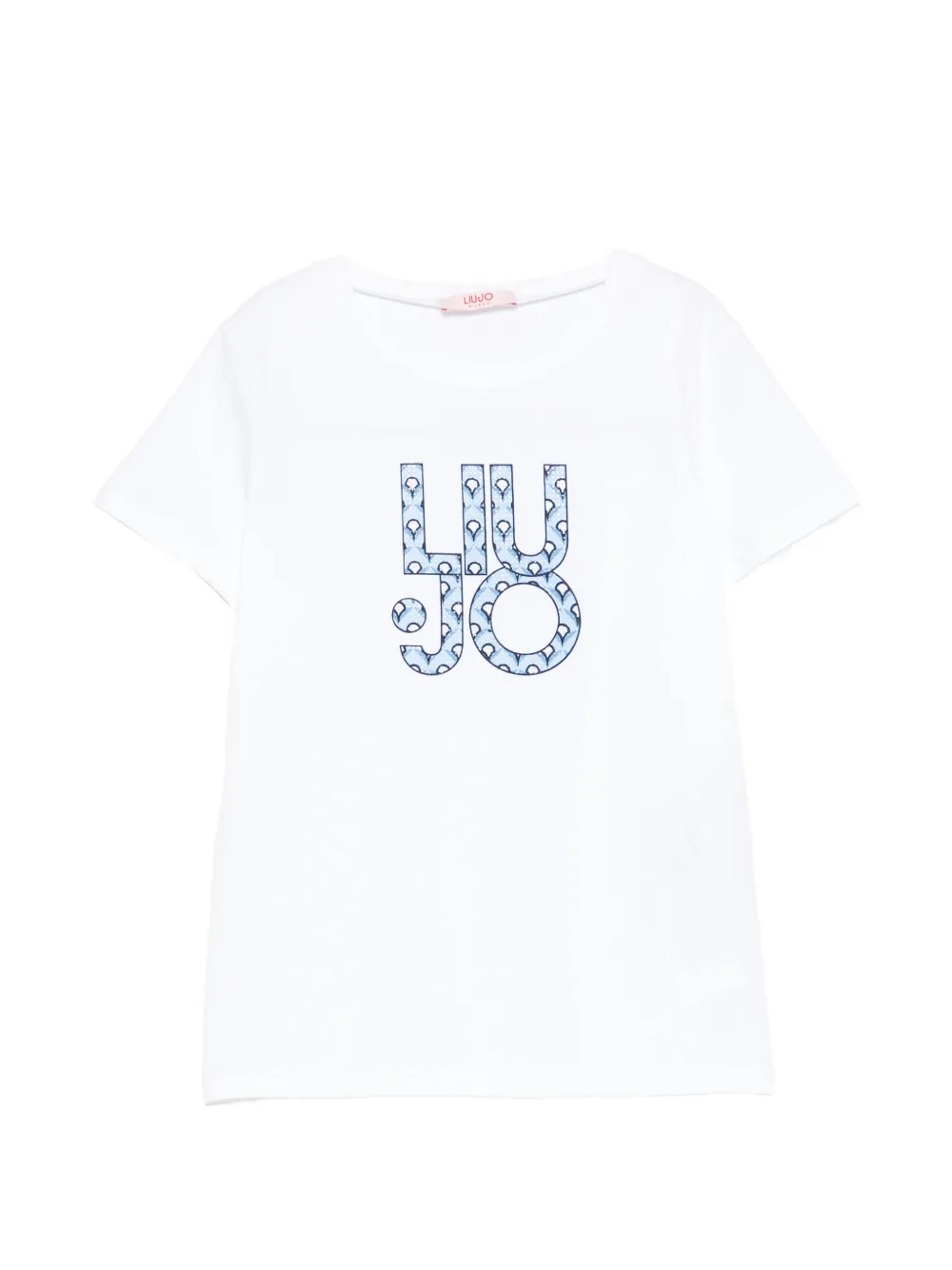 Liu Jo Kids logo T-shirt - Weiß