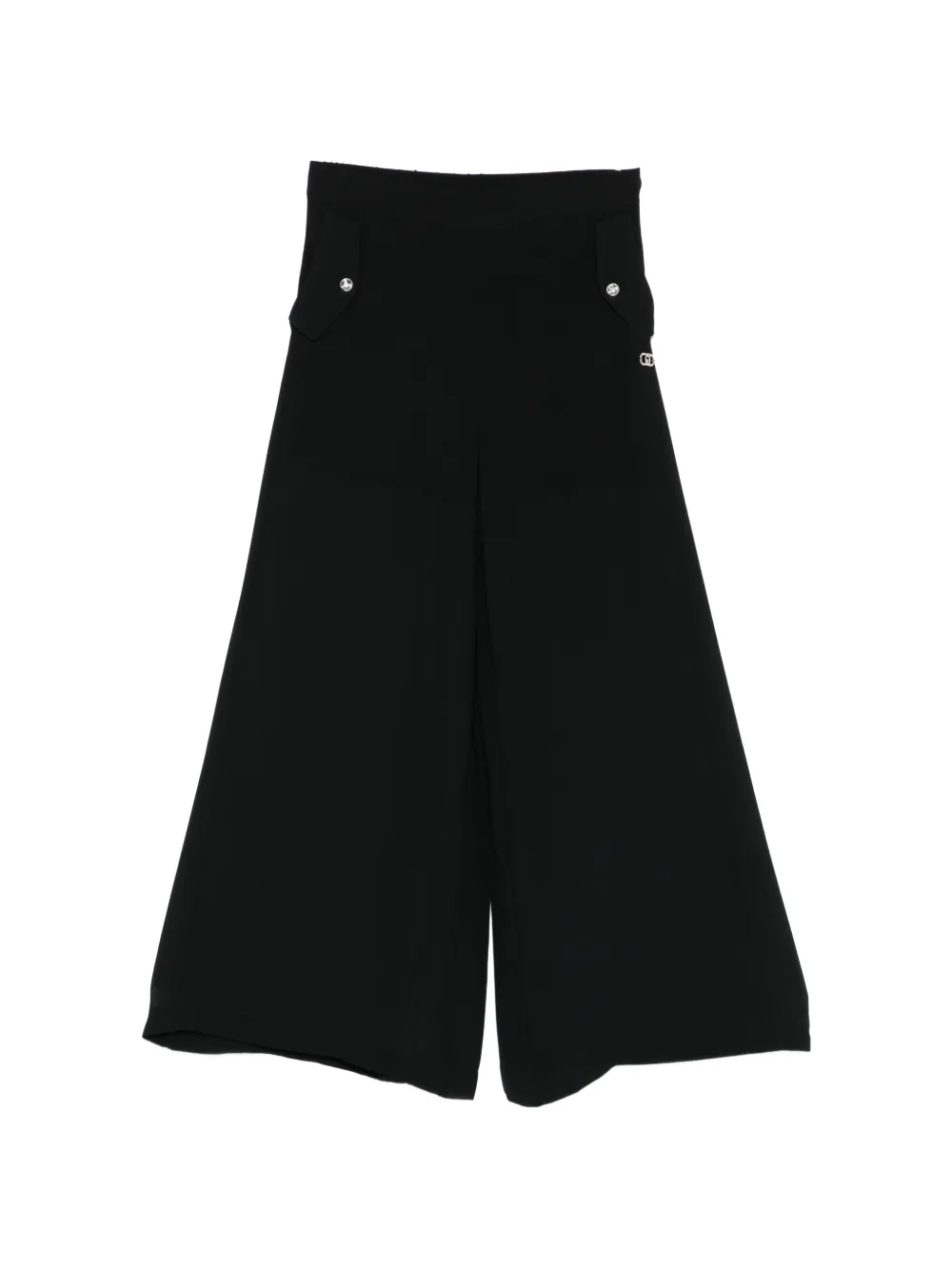 Liu Jo Kids button-detail trousers - Nero