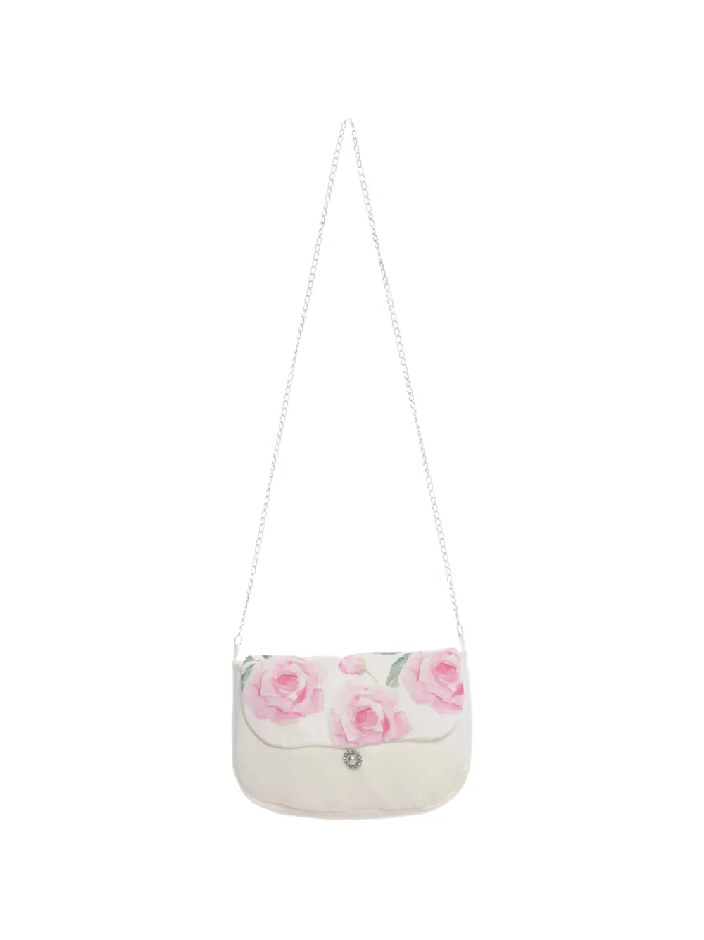 Dress & Fleur Jurk set met bloemenprint en ruches Wit