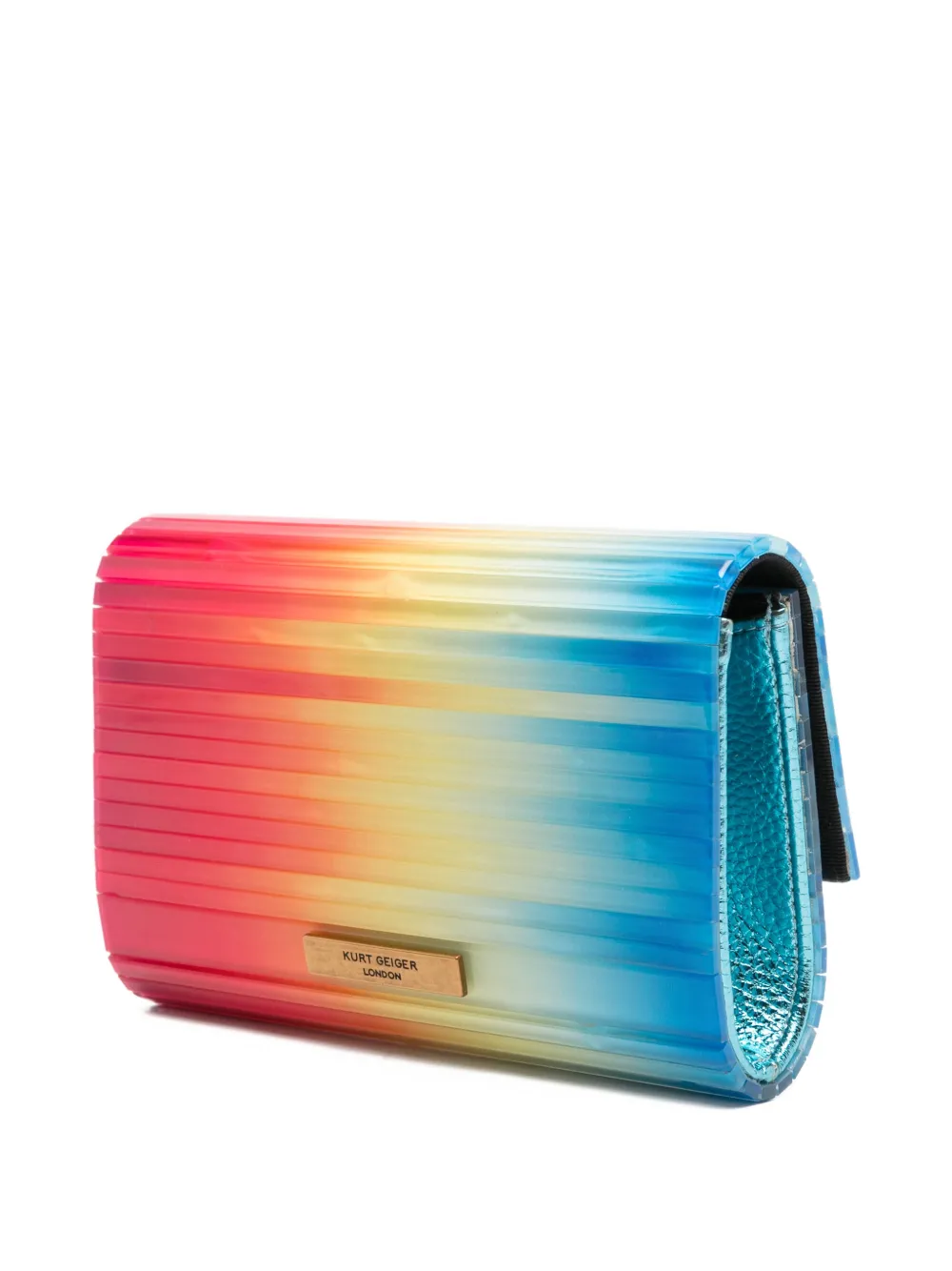  Kurt Geiger London Party Eagle Mini Clutch Bag - Blue 